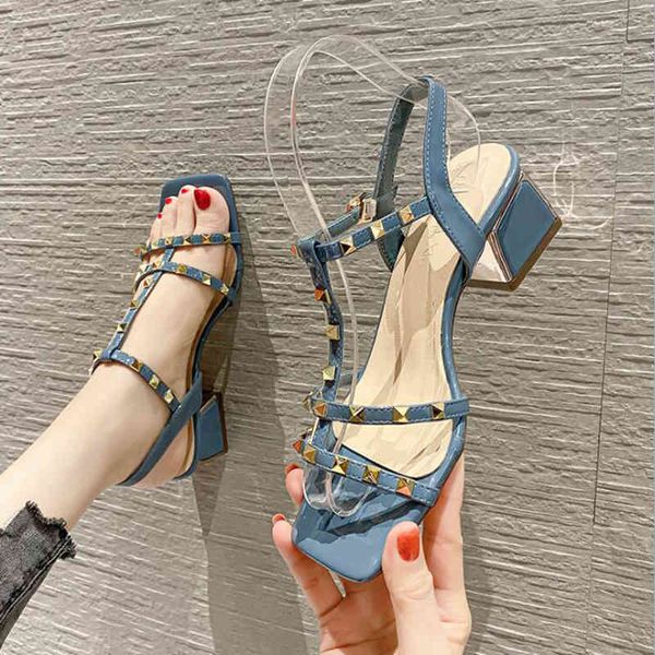 square toe low heel sandals women's new summer new rivets chunky heel roman shoes mid heel leather stud slipper party, Black
square toe low heel sandals women's new summer new rivets chunky heel roman shoes mid heel leather stud slipper party, Black