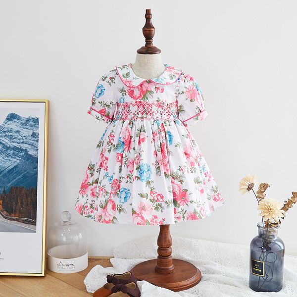 girls' dresses toddler floral infant smocked frocks children spanish boutique gown baby girl spain handmade smocking, Red;yellow
girls' dresses toddler floral infant smocked frocks children spanish boutique gown baby girl spain handmade smocking, Red;yellow