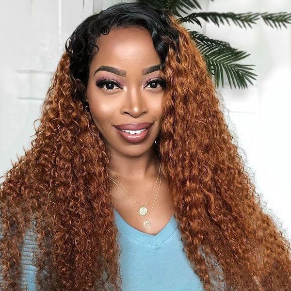 lace wigs 1b 30 front human hair remy brazilian ombre color curly wig for black women preplucked, Black;brown
lace wigs 1b 30 front human hair remy brazilian ombre color curly wig for black women preplucked, Black;brown