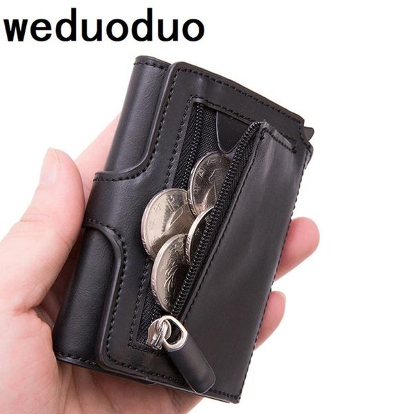 card holders 2021 automatic rfid aluminium wallets mens wallet business holder leather, Brown;gray
card holders 2021 automatic rfid aluminium wallets mens wallet business holder leather, Brown;gray