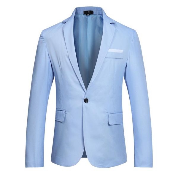 men's suits & blazers luclesam autumn men korean fashion dress blazer mens casual one button suit jacket blaser masculino, White;black
men's suits & blazers luclesam autumn men korean fashion dress blazer mens casual one button suit jacket blaser masculino, White;black