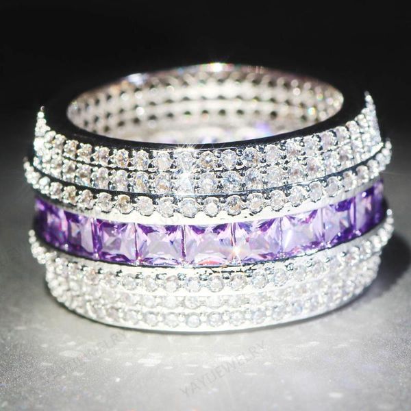 wedding rings yayi jewelry fashion princess cut 19ct white purple silver color engagement lover party 1181, Slivery;golden
wedding rings yayi jewelry fashion princess cut 19ct white purple silver color engagement lover party 1181, Slivery;golden