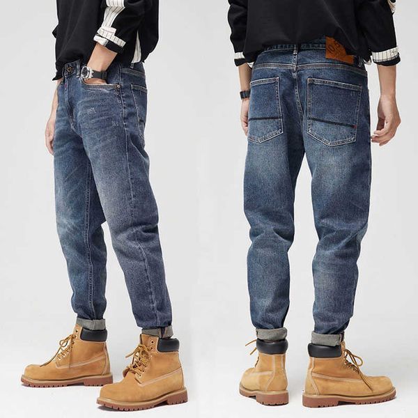 korean style fashion men jeans loose fit retro blue elastic frayed ripped vintage designer wide leg casual denim pants
korean style fashion men jeans loose fit retro blue elastic frayed ripped vintage designer wide leg casual denim pants