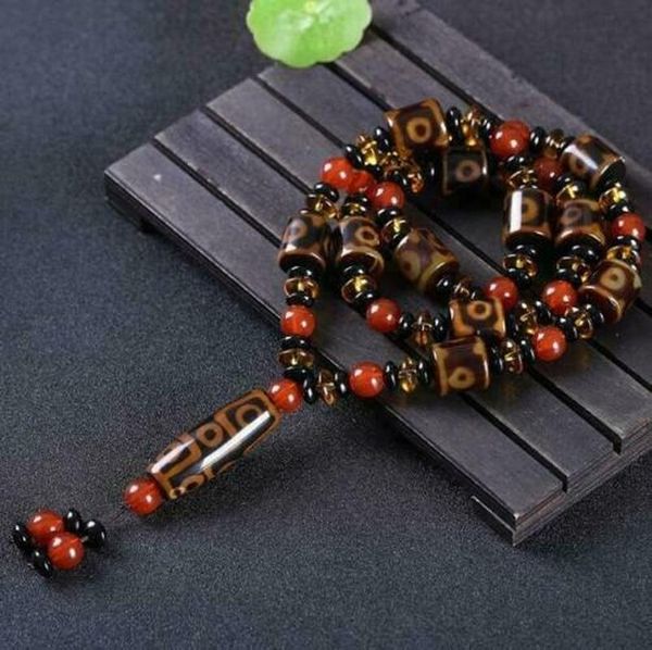 chains selling natural dzi bead necklace charm jewellery women's hand-carved for women men fashion accessories a017, Silver
chains selling natural dzi bead necklace charm jewellery women's hand-carved for women men fashion accessories a017, Silver