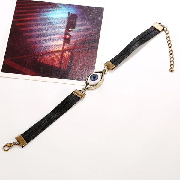punk style eyeball leather strap bracelet nightclub for women and girls (antique bronze) charm bracelets, Golden;silver
punk style eyeball leather strap bracelet nightclub for women and girls (antique bronze) charm bracelets, Golden;silver