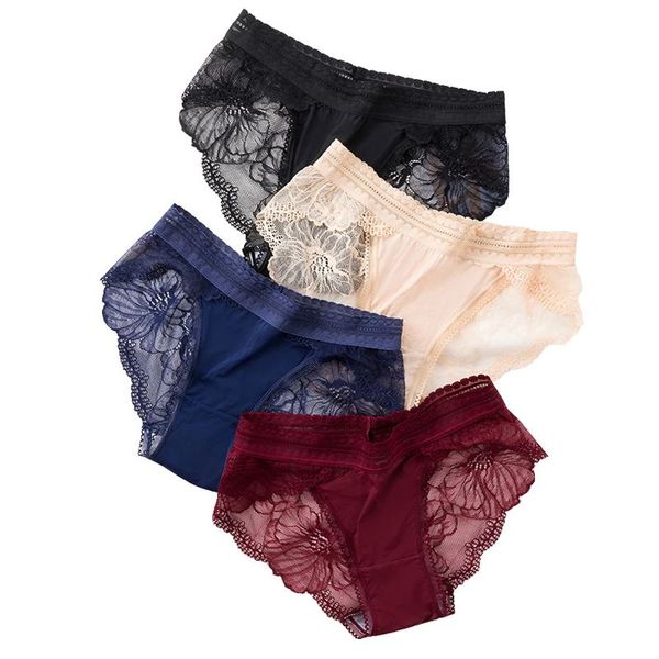 women's panties zjx 4pcs/lot lace seamless underwear low-rise briefs nylon ladies cotton crtotch transparent lingerie, Black;pink
women's panties zjx 4pcs/lot lace seamless underwear low-rise briefs nylon ladies cotton crtotch transparent lingerie, Black;pink