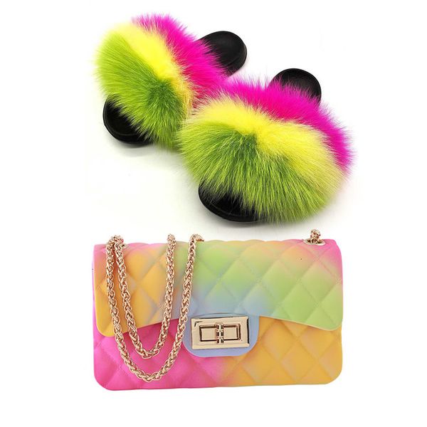 sandals women's real fox leather bag set, fur outdoor slippers, multicolor pvc bags, wholesale, summer s 871m, Black
sandals women's real fox leather bag set, fur outdoor slippers, multicolor pvc bags, wholesale, summer s 871m, Black