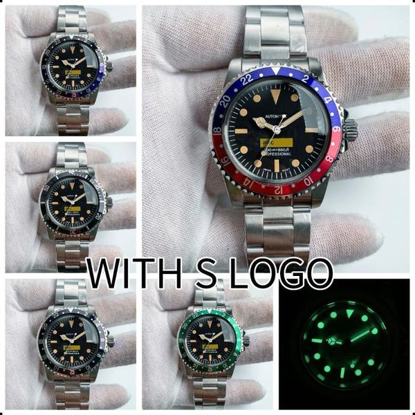 vintage watch 1960 green luminous automatic men's 39.5mm japanese nh35 movement acrylic mirror semicircular stainless steel case wristw, Slivery;brown
vintage watch 1960 green luminous automatic men's 39.5mm japanese nh35 movement acrylic mirror semicircular stainless steel case wristw, Slivery;brown