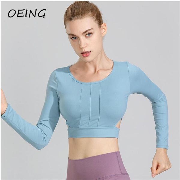 yoga outfit long sleeve crop for women paded fitness hollow out quick dry workout shirts sport activewear
yoga outfit long sleeve crop for women paded fitness hollow out quick dry workout shirts sport activewear
