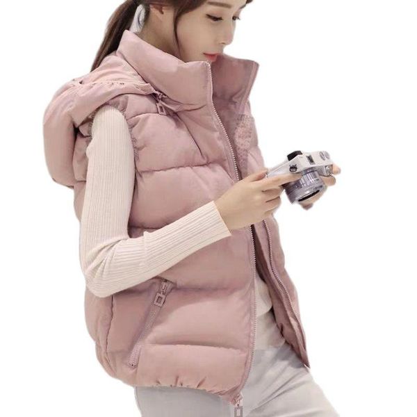 women's vests winter vest women short sleeveless jacket lightweight body warmer waistcoat female gilets windbreaker parkas coat h91, Black;white
women's vests winter vest women short sleeveless jacket lightweight body warmer waistcoat female gilets windbreaker parkas coat h91, Black;white