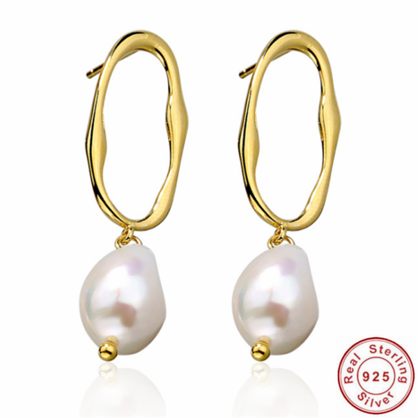 stud korea style fashion jewelry gold color hollow geometric connect with freshwater pearl dangle earring 925 sterling silver, Golden;silver
stud korea style fashion jewelry gold color hollow geometric connect with freshwater pearl dangle earring 925 sterling silver, Golden;silver