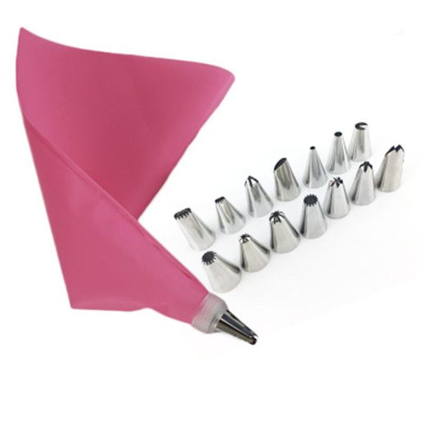 16pcs stainless flower nozzle tips cake decorating tools icing piping cream pastry bag fondant baking cupcake nozzles &
16pcs stainless flower nozzle tips cake decorating tools icing piping cream pastry bag fondant baking cupcake nozzles &