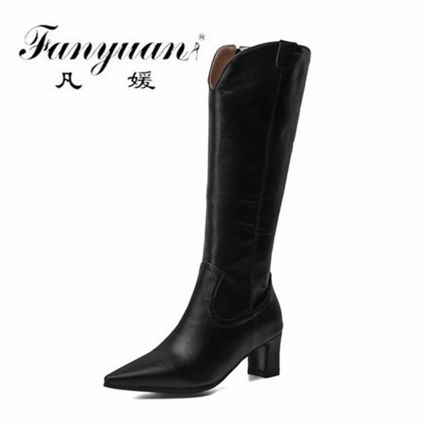 boots women's fashion elegant slim long woman autumn winter high heels party office lady knee size 30-48, Black
boots women's fashion elegant slim long woman autumn winter high heels party office lady knee size 30-48, Black