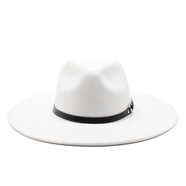 berets winter wool jazz fedora hats casual men women leather suede belt felt hat white pink yellow panama trilby formal party cap, Blue;gray
berets winter wool jazz fedora hats casual men women leather suede belt felt hat white pink yellow panama trilby formal party cap, Blue;gray
