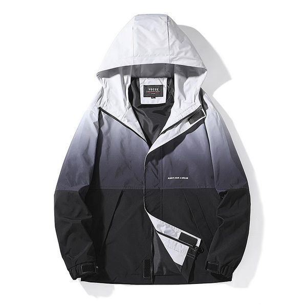 spring men's windbreaker tide brand gradient color stand-up collar hooded thin section breathable sports jacket coat jackets, Black;brown
spring men's windbreaker tide brand gradient color stand-up collar hooded thin section breathable sports jacket coat jackets, Black;brown