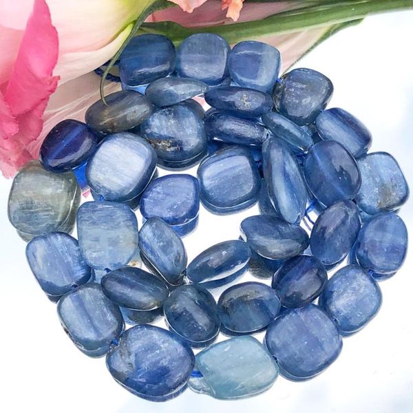 other 8-10mm natural irregular blue kyanite stone beads loose spacer for jewelry making diy bracelet necklace finding 15"strand
other 8-10mm natural irregular blue kyanite stone beads loose spacer for jewelry making diy bracelet necklace finding 15"strand