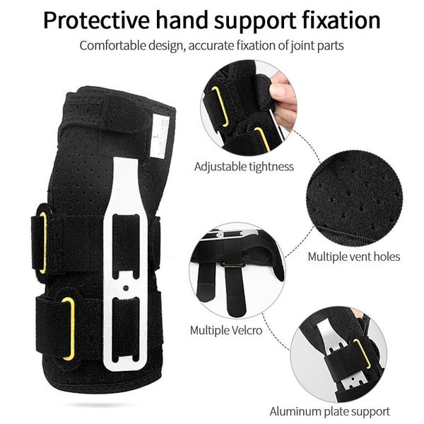 carpal tunnel brace sprain prevention wrist protector for fitness kit 1pc professional support splint arthritis band belt, Black;red
carpal tunnel brace sprain prevention wrist protector for fitness kit 1pc professional support splint arthritis band belt, Black;red