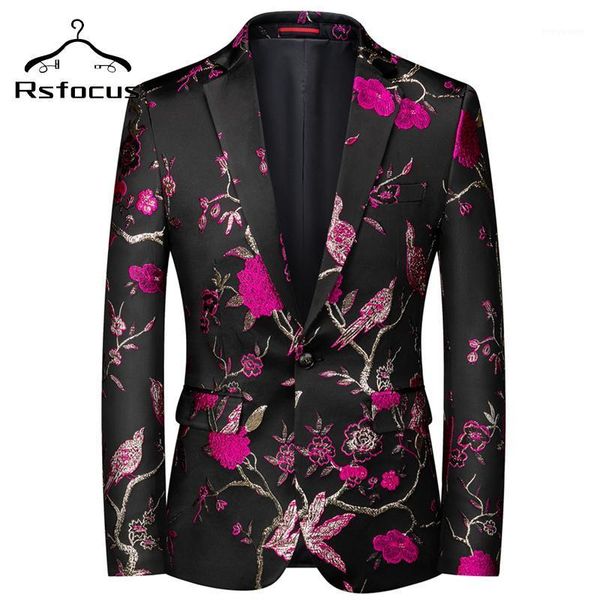 men's suits & blazers 2021 arrival casual blazer mens flower floral printed prom stylish 6xl suit jacket xz059, White;black
men's suits & blazers 2021 arrival casual blazer mens flower floral printed prom stylish 6xl suit jacket xz059, White;black