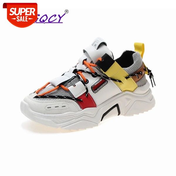 lace-up chunky platform sneakers women spring autumn new casual shoes woman vulcanize mixed colors feminino #1f4m
lace-up chunky platform sneakers women spring autumn new casual shoes woman vulcanize mixed colors feminino #1f4m