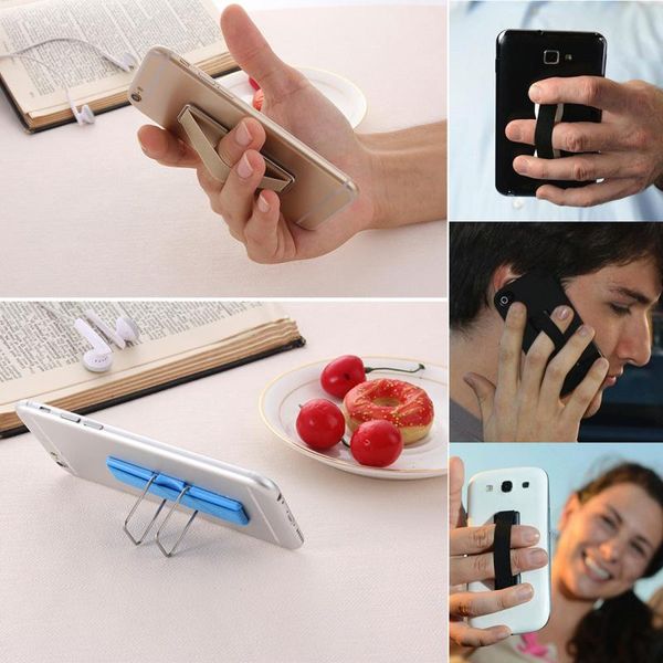 ly phone holder mount stand kickstand with finger grip elastic band strap for smartphones cell mounts & holders
ly phone holder mount stand kickstand with finger grip elastic band strap for smartphones cell mounts & holders