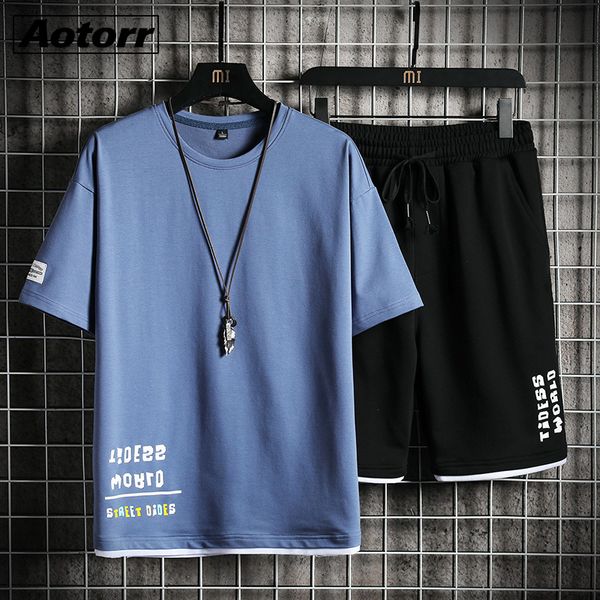 men's tracksuit new summer casual 2 pcs t shirt+ shorts sets cotton training suit loose sportswear male sportsuit oversize, Gray
men's tracksuit new summer casual 2 pcs t shirt+ shorts sets cotton training suit loose sportswear male sportsuit oversize, Gray