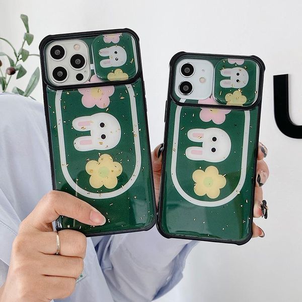 cell phone pouches cute cartoon pattern cases for 12 pro 11pro max xr x xs 7 8 plus 11 soft silicone camera protection cover