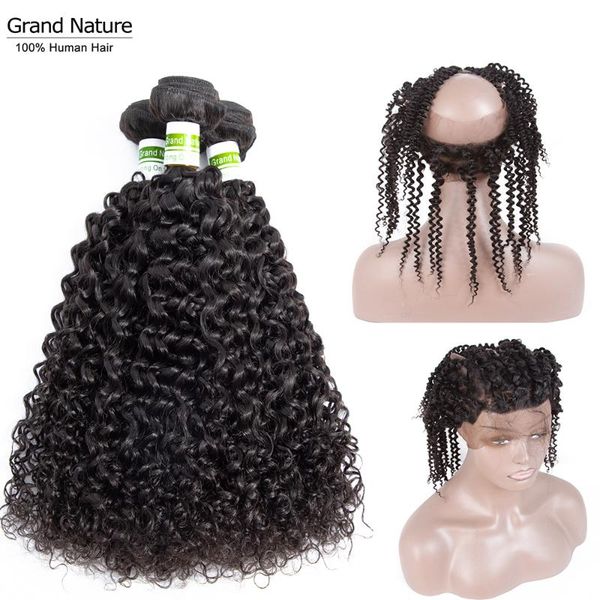 human hair bulks mongolian afro kinky curly 3bundles with 360 lace frontal closure preplucked remy extensions 4pcs/lot, Black
human hair bulks mongolian afro kinky curly 3bundles with 360 lace frontal closure preplucked remy extensions 4pcs/lot, Black