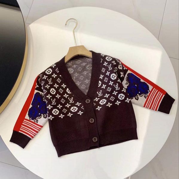 spring and autumn children's sweater baby cardigan classic decorative pattern kids clothing coffee v-neck cotton coat, Blue
spring and autumn children's sweater baby cardigan classic decorative pattern kids clothing coffee v-neck cotton coat, Blue