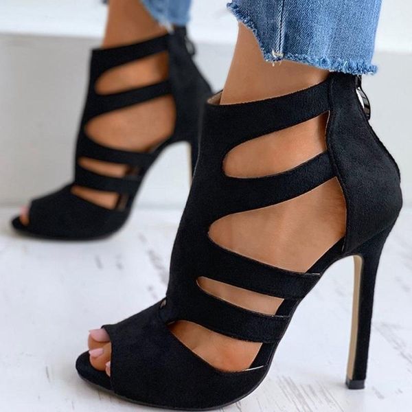 dress shoes summer women's sandals open toe black high heels zipper ladies hollow out platform stiletto party
dress shoes summer women's sandals open toe black high heels zipper ladies hollow out platform stiletto party