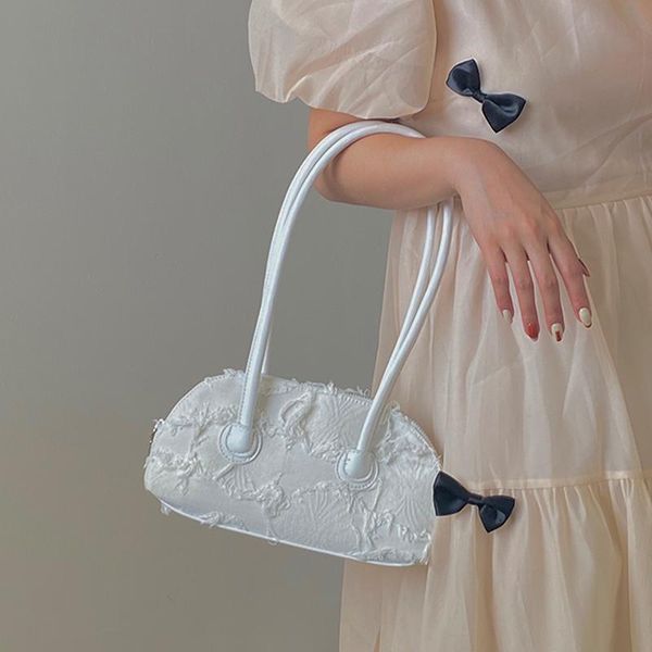 evening bags fashion tassel canvas handbag women's simple white baguette woman shoulder bag designer brand underarm women 2021
evening bags fashion tassel canvas handbag women's simple white baguette woman shoulder bag designer brand underarm women 2021