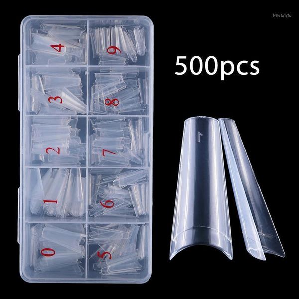 500pcs/box clear natural french coffin false nail acrylic nails art tips uv gel ultra flexible abs fake manicure tools1, Red;gold
500pcs/box clear natural french coffin false nail acrylic nails art tips uv gel ultra flexible abs fake manicure tools1, Red;gold