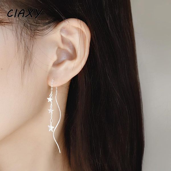 dangle & chandelier ciaxy 925 sterling silver delicate chain earrings star wave long tassel for women small fresh gift pendientes oorbellen
dangle & chandelier ciaxy 925 sterling silver delicate chain earrings star wave long tassel for women small fresh gift pendientes oorbellen