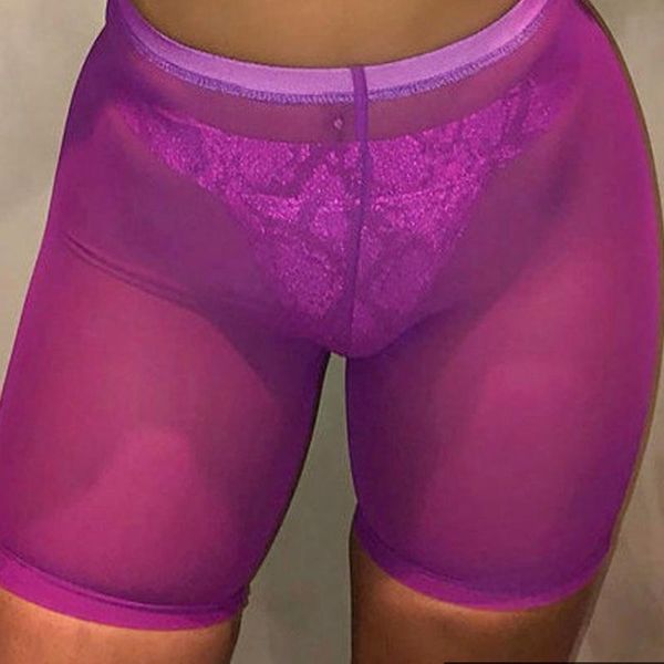 women's shorts high tail women neon green pink perspective mesh sheer swimming book bikini bottom cover up solid beachwear, White;black
women's shorts high tail women neon green pink perspective mesh sheer swimming book bikini bottom cover up solid beachwear, White;black