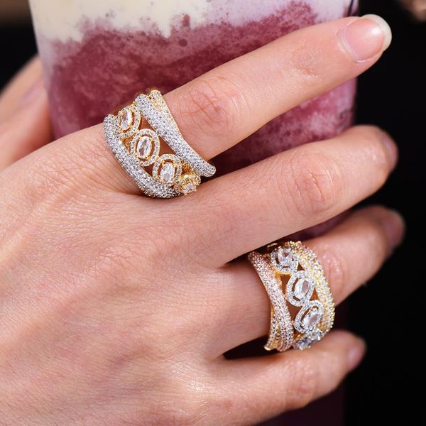 wedding rings godki 2021 trendy crossover big bold statement ring for women cubic zircon finger beads charm bohemian beach jewelry, Slivery;golden
wedding rings godki 2021 trendy crossover big bold statement ring for women cubic zircon finger beads charm bohemian beach jewelry, Slivery;golden