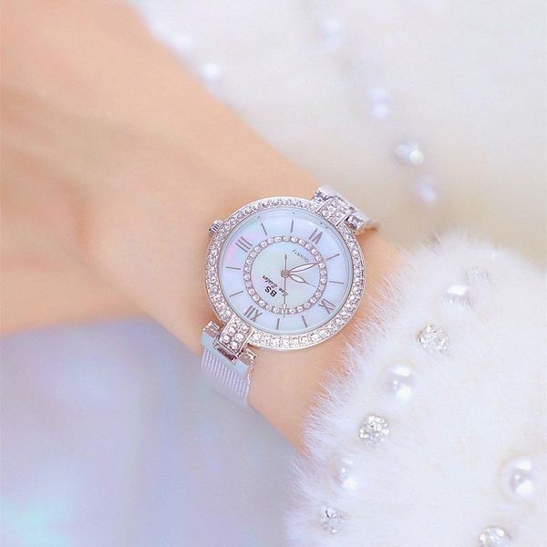 brand diamond women watch womens dress golden quartz clock relogio feminino wristwatches, Slivery;brown
brand diamond women watch womens dress golden quartz clock relogio feminino wristwatches, Slivery;brown