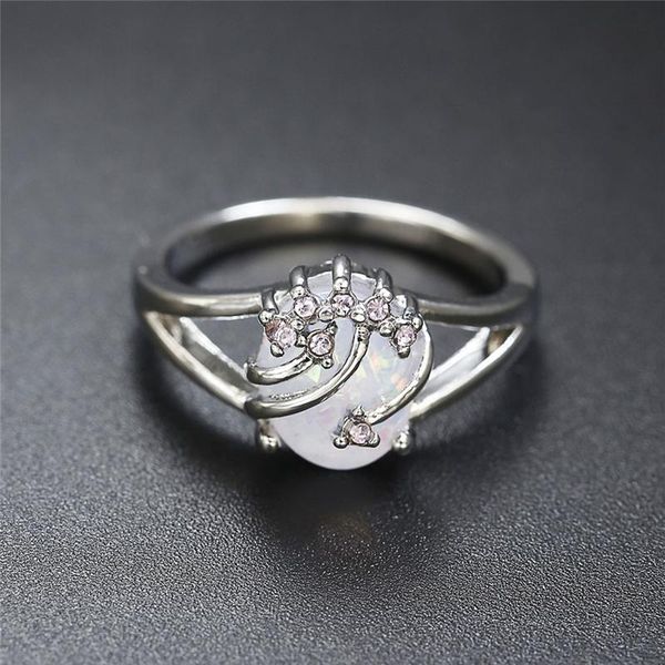 wedding rings fashion opel ring pineapple white opal purple zircon elegant for women engagement party jewelry accessories round, Slivery;golden
wedding rings fashion opel ring pineapple white opal purple zircon elegant for women engagement party jewelry accessories round, Slivery;golden