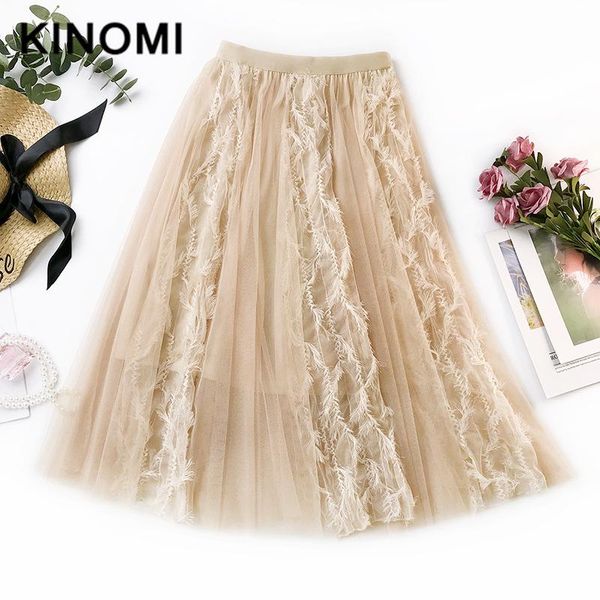 skirts kinomi 2021 spring summer lace patchwork mesh a-line tulle elegant long ladies high waist korean style, Black
skirts kinomi 2021 spring summer lace patchwork mesh a-line tulle elegant long ladies high waist korean style, Black