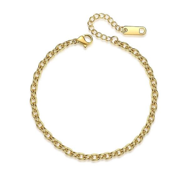 link, chain 316l stainless steel cable bracelets for women link bracelet rectangle dainty girls layering jewelry, Black
link, chain 316l stainless steel cable bracelets for women link bracelet rectangle dainty girls layering jewelry, Black