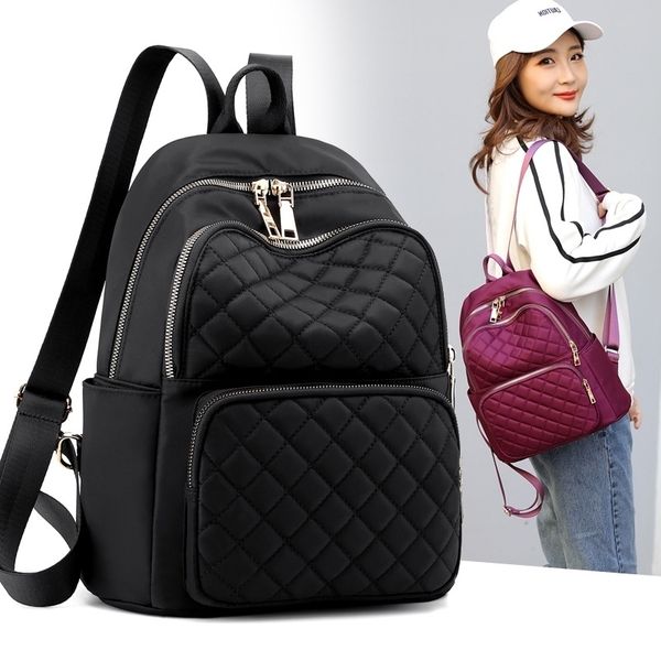 women's fashion leisure nylon bag lightweight women's travel backpack trend college student schoolbag backpack
women's fashion leisure nylon bag lightweight women's travel backpack trend college student schoolbag backpack