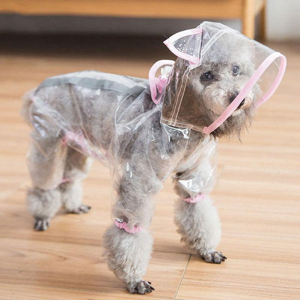 dog apparel raincoat four feet waterproof transparent all-inclusive clothes pet spring summer thin teddy small poncho large size
dog apparel raincoat four feet waterproof transparent all-inclusive clothes pet spring summer thin teddy small poncho large size