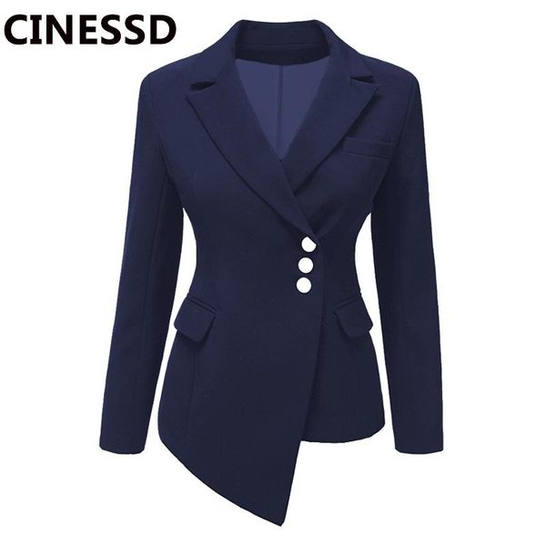 women's suits & blazers cinessd women lapel coat solid long sleeve single breasted office lady pocket cotton asymmetry casual suit jack, White;black
women's suits & blazers cinessd women lapel coat solid long sleeve single breasted office lady pocket cotton asymmetry casual suit jack, White;black