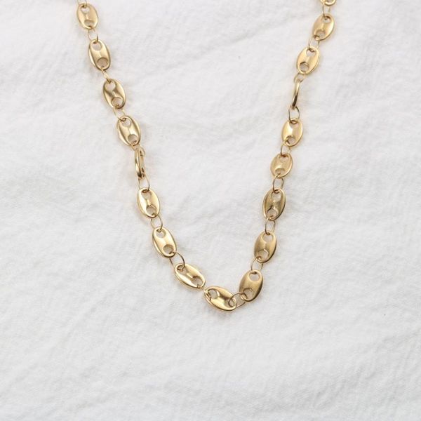 pendant necklaces stainless steel gothic electroplating golden bean necklace gift for women bohemian chain decoration on the neck jewelry, Silver
pendant necklaces stainless steel gothic electroplating golden bean necklace gift for women bohemian chain decoration on the neck jewelry, Silver