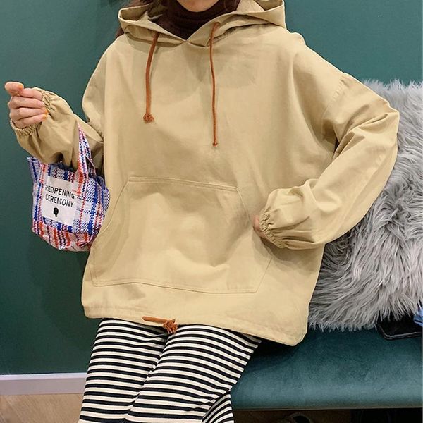 women's hoodies & sweatshirts 2021 harajuku for girls solid color korean style hooded women's sweatshirt long-sleeved winte windpr, Black
women's hoodies & sweatshirts 2021 harajuku for girls solid color korean style hooded women's sweatshirt long-sleeved winte windpr, Black