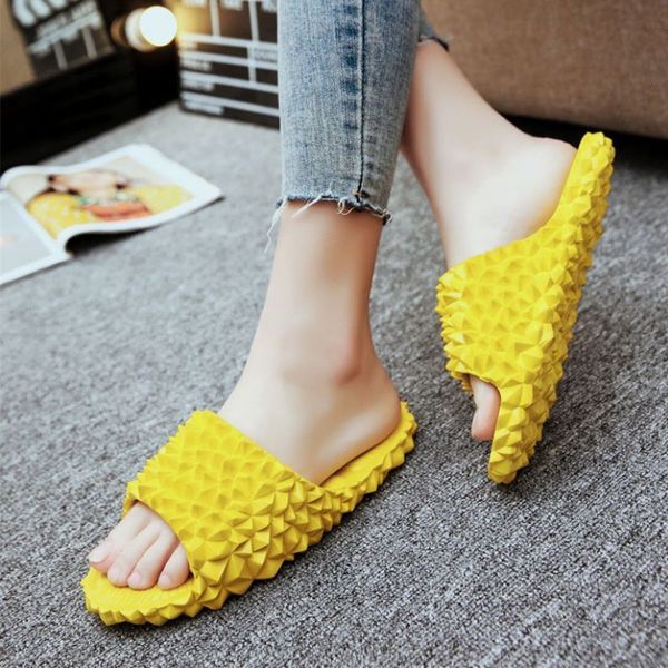 2020 cute durian indoor outside slippers female bathroom slipper girls beach flip flops summer shoes woman fashion slides sh342, Black
2020 cute durian indoor outside slippers female bathroom slipper girls beach flip flops summer shoes woman fashion slides sh342, Black