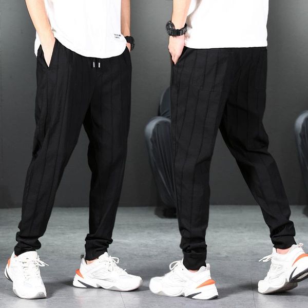 men's pants 2021 men light stretch striped black solid color casual loose sport wild plus size male trousers fashion
men's pants 2021 men light stretch striped black solid color casual loose sport wild plus size male trousers fashion