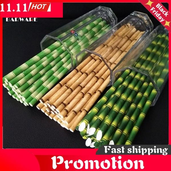 drinking straws 100pcs 19.7cm paper straw reusable bamboo tubes party supplies decoration cocktail drink accessory
drinking straws 100pcs 19.7cm paper straw reusable bamboo tubes party supplies decoration cocktail drink accessory