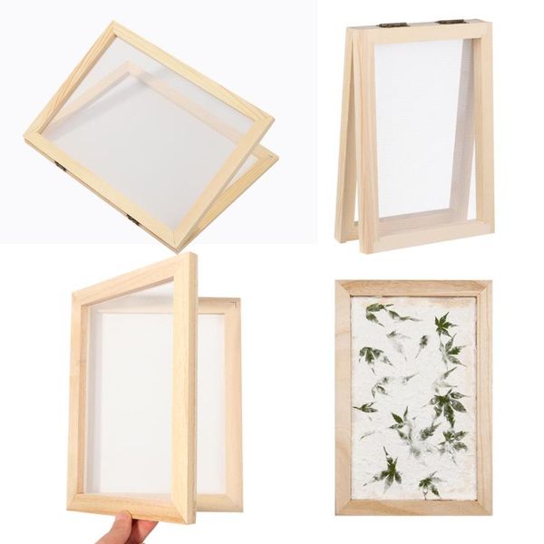 other arts and crafts multi-size paper making mould frame diy handmade papermaking screen learning wood handcraft gift wooden mesh mold acce
other arts and crafts multi-size paper making mould frame diy handmade papermaking screen learning wood handcraft gift wooden mesh mold acce