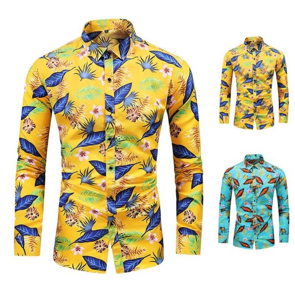 men's casual shirts button lapel shirt long cardigan printing sleeves men, White;black
men's casual shirts button lapel shirt long cardigan printing sleeves men, White;black