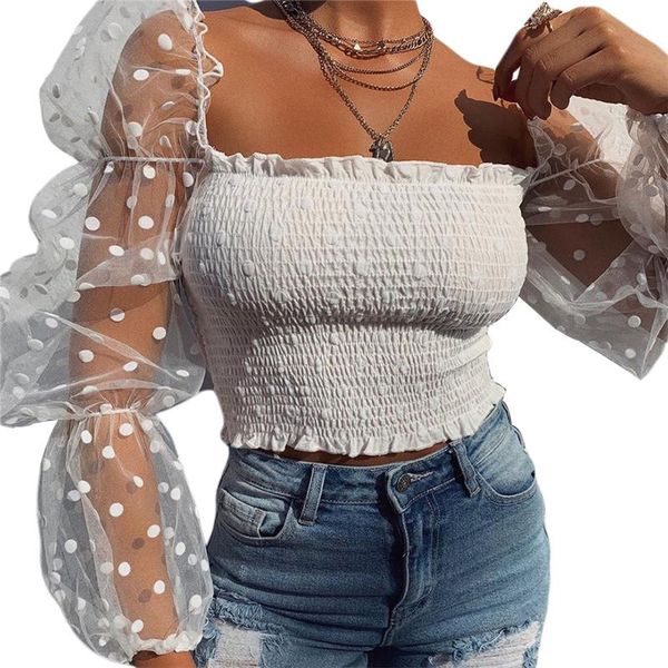 women's blouses & shirts women fashion puff sleeve mesh ladies shirt womens costume ruffle office lady clothes blouse, White
women's blouses & shirts women fashion puff sleeve mesh ladies shirt womens costume ruffle office lady clothes blouse, White
