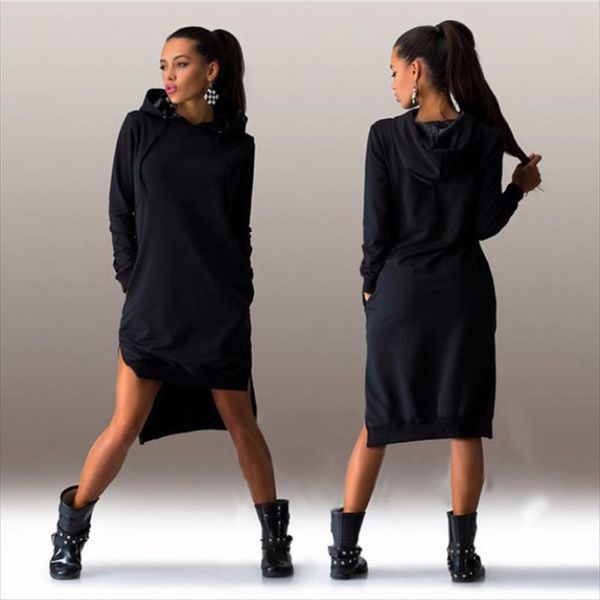 casual dresses woman sweatshirt dress hoodies autumn sports long sleeves split hooded female, Black;gray
casual dresses woman sweatshirt dress hoodies autumn sports long sleeves split hooded female, Black;gray